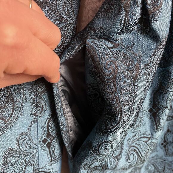 Anthropologie Piko 1988 Retro Tapestry Coat Regencycore Victorian Preppy Medium - Picture 7 of 10